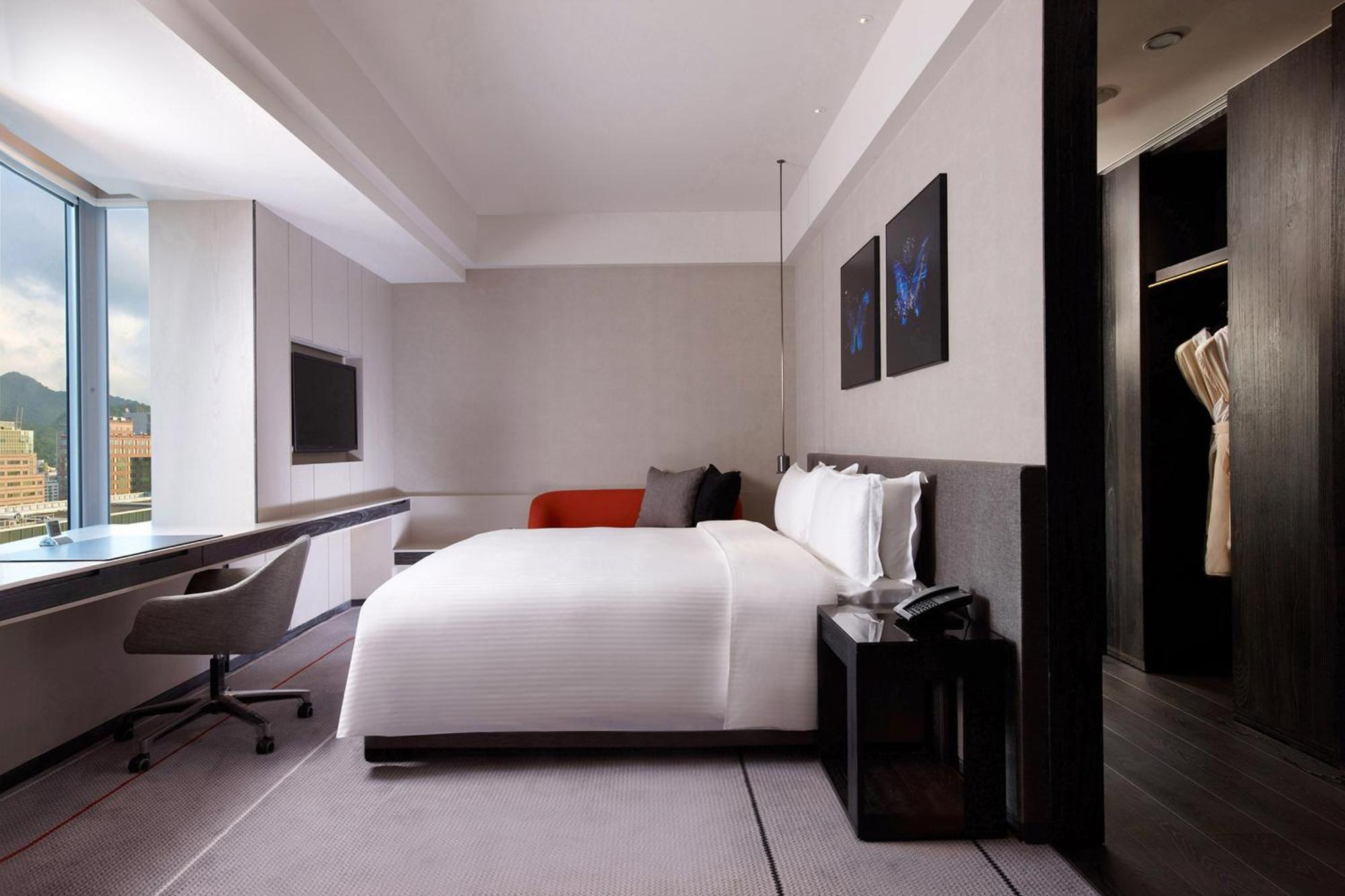 Hotel Humble House Taipei, Curio Collection By Hilton Esterno foto A room at the hotel