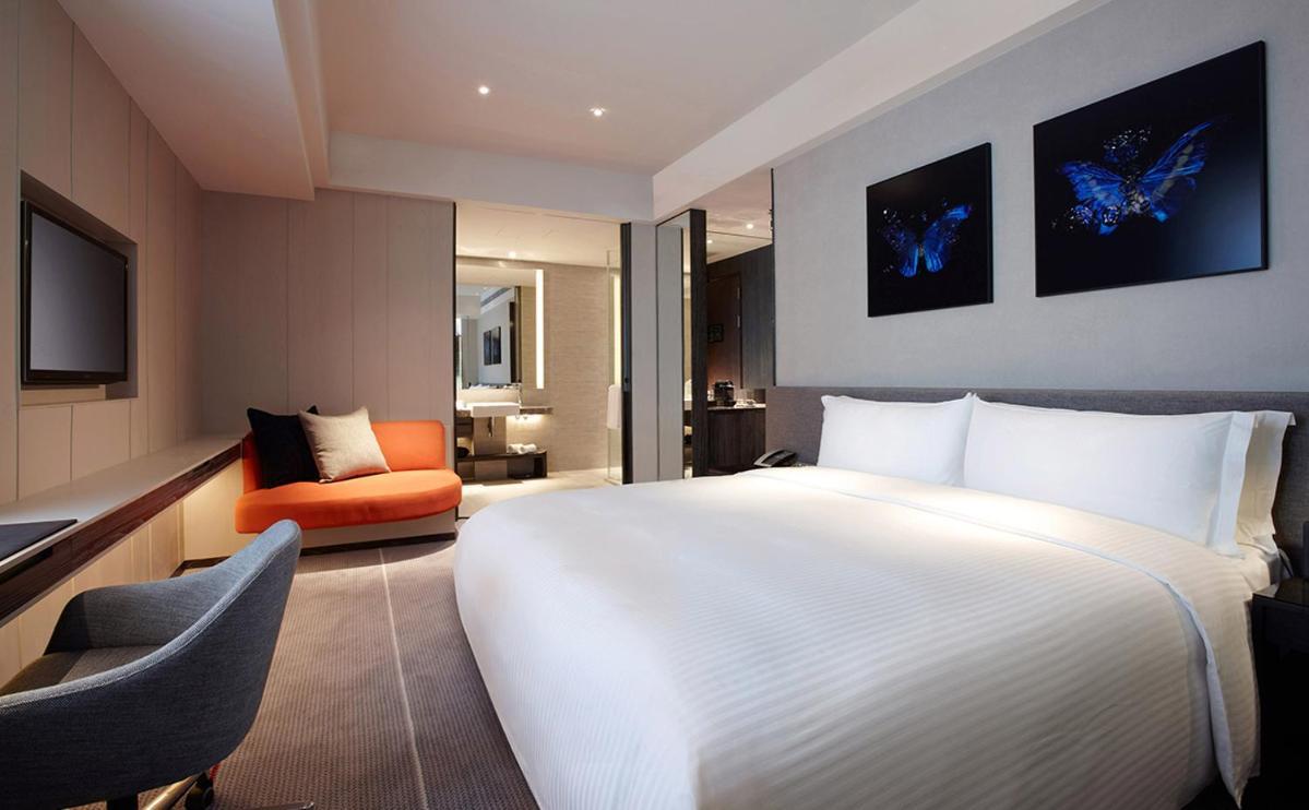 Hotel Humble House Taipei, Curio Collection By Hilton Esterno foto Deluxe Room