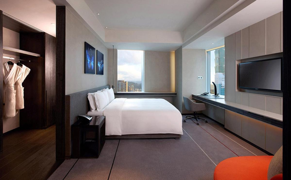 Hotel Humble House Taipei, Curio Collection By Hilton Esterno foto Deluxe Room