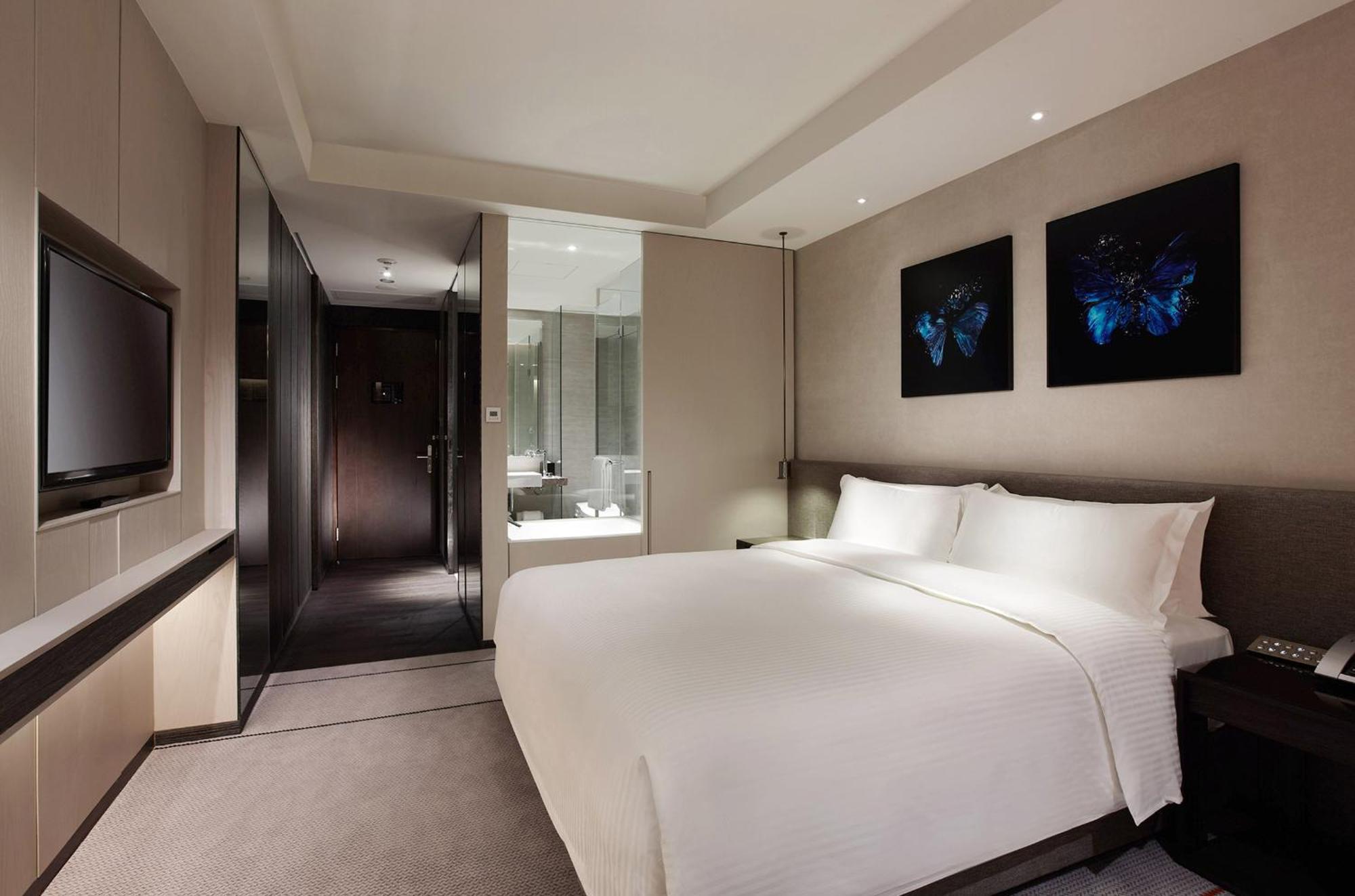Hotel Humble House Taipei, Curio Collection By Hilton Esterno foto Deluxe Room