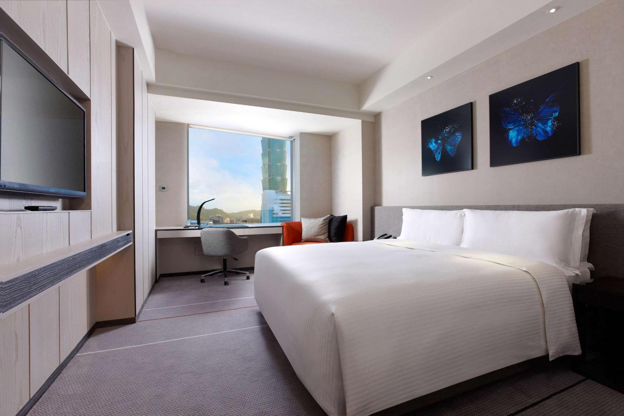 Hotel Humble House Taipei, Curio Collection By Hilton Esterno foto Deluxe Room