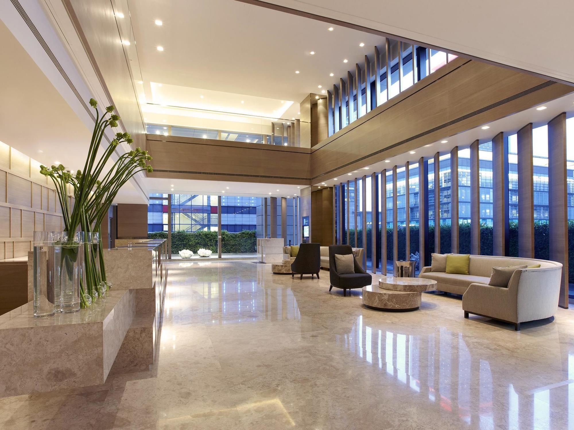 Hotel Humble House Taipei, Curio Collection By Hilton Esterno foto The lobby of the hotel