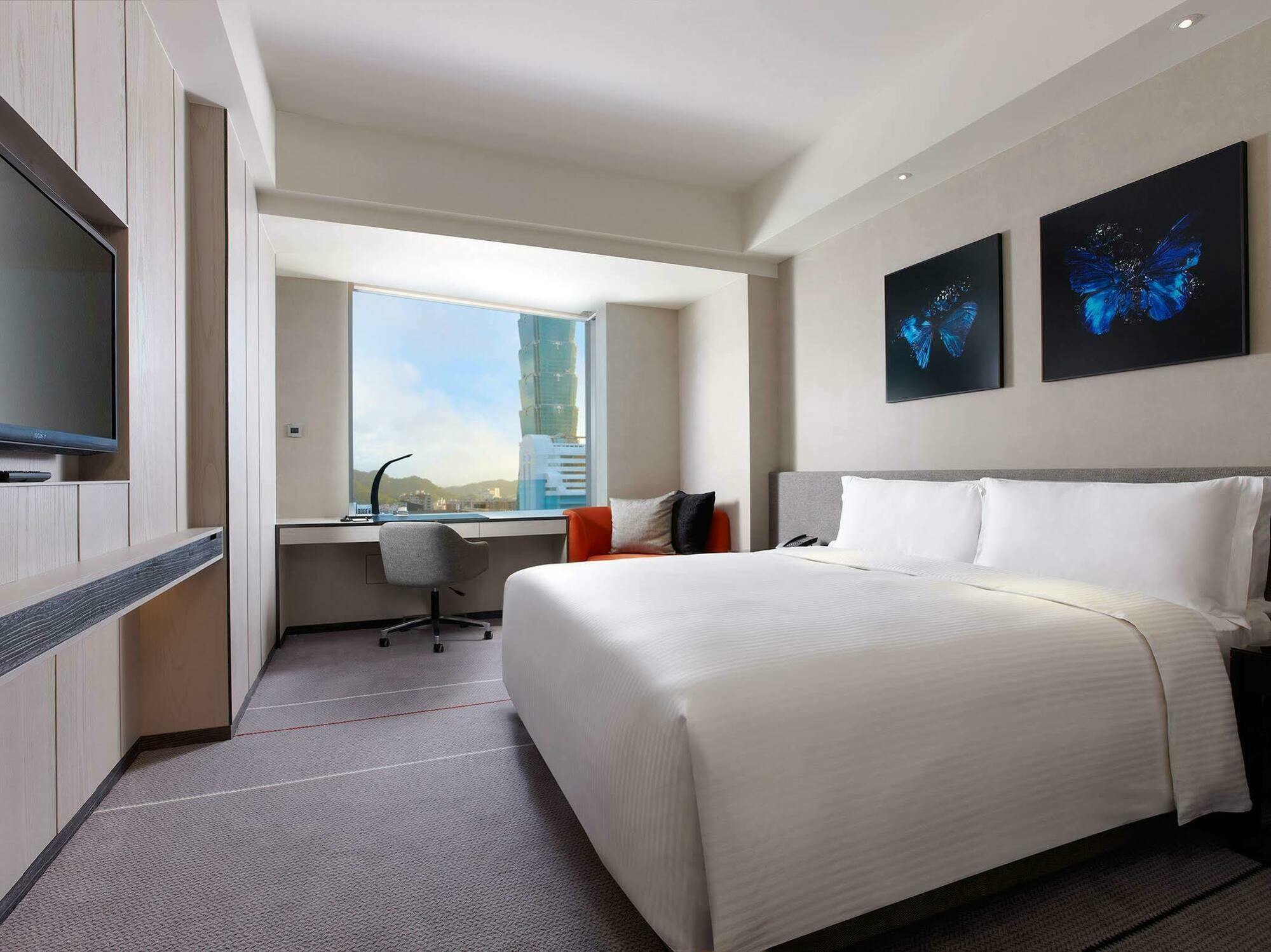 Hotel Humble House Taipei, Curio Collection By Hilton Esterno foto Deluxe Room